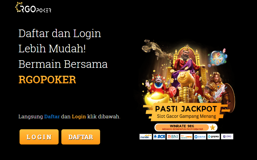 RGOPOKER – Jenis Situs Poker Online yang Paling Populer