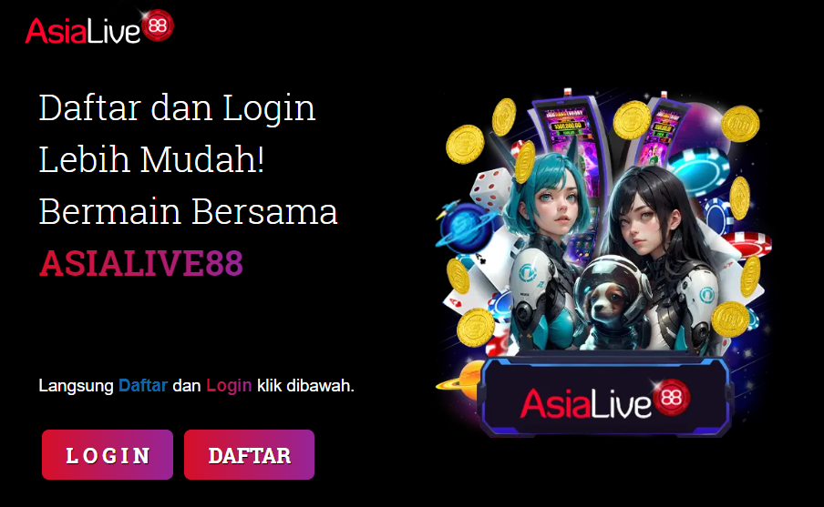 Asialive88 Situs Slots Gacor Judi Online Rujukan 2024