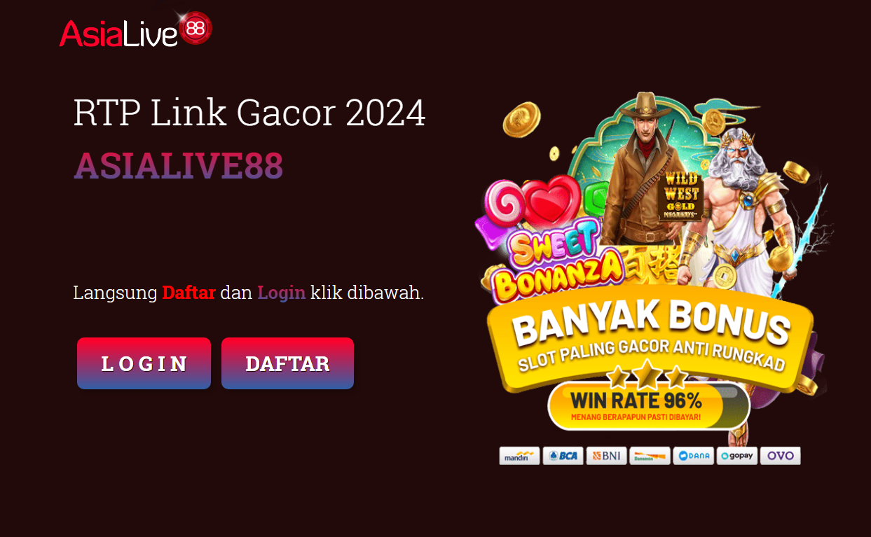 Asialive88 Situs Taruhan Bola Online Di Lengkapi RTP Slot