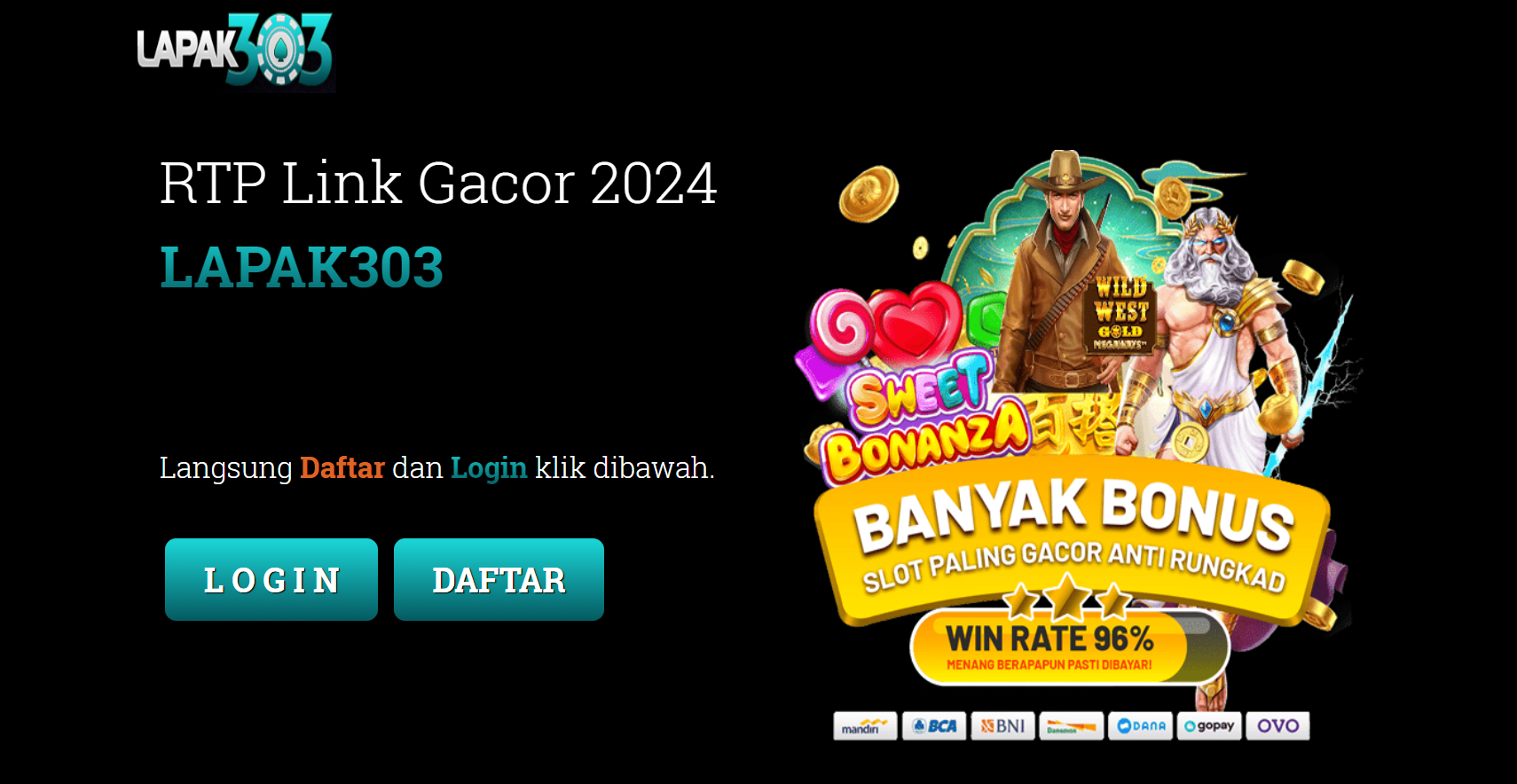 Lapak303 Situs Bandar Judi Game Slot Online Tergacor No.1 Asia