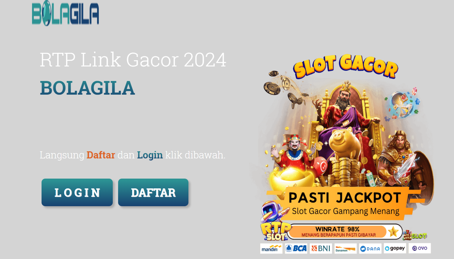 Bolagila | Agen Judi IDN Slot Online Terbaik 2024 Indonesia