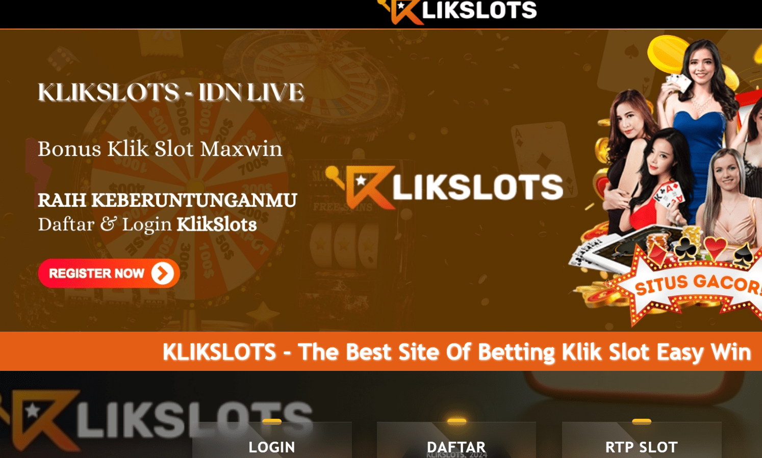 Klikslots | Agen Slot Online Dengan RTP Slot Terbaik