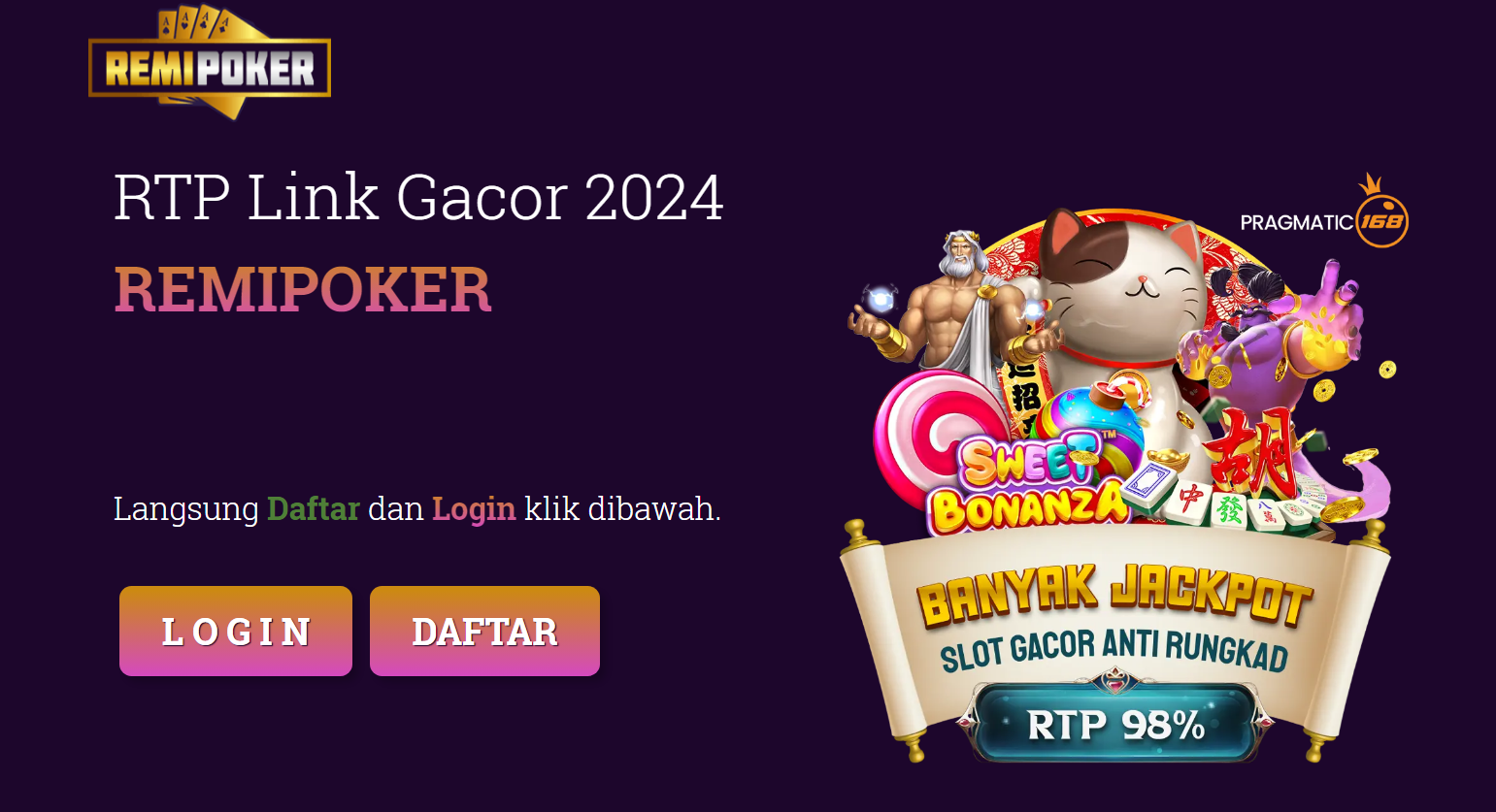 Remipoker | Situs Agen Slots Online Anti Nawala No.1 Indonesia