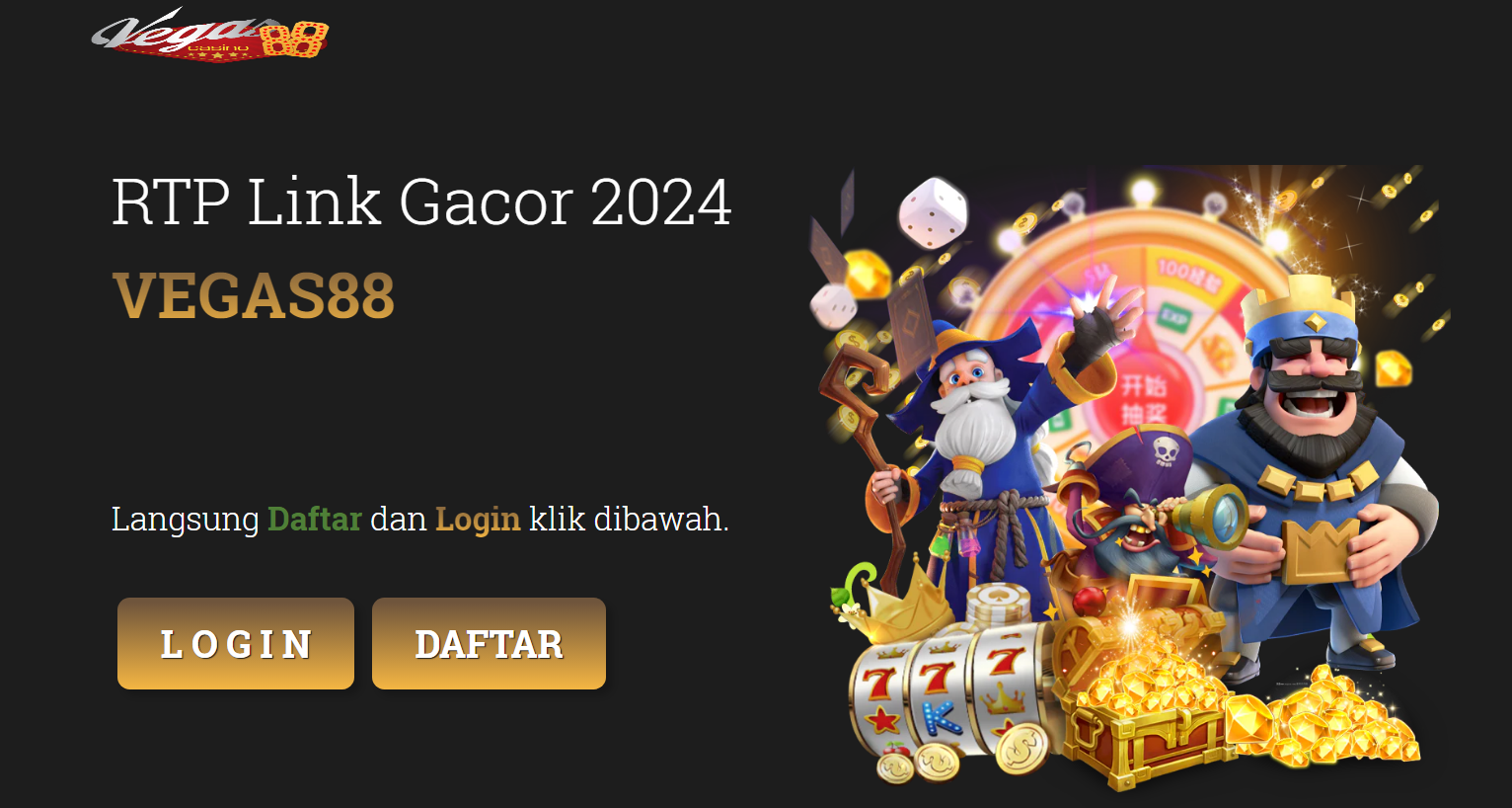 Vegas88 | Agen Slot Online Dengan RTP Slot Terbaik