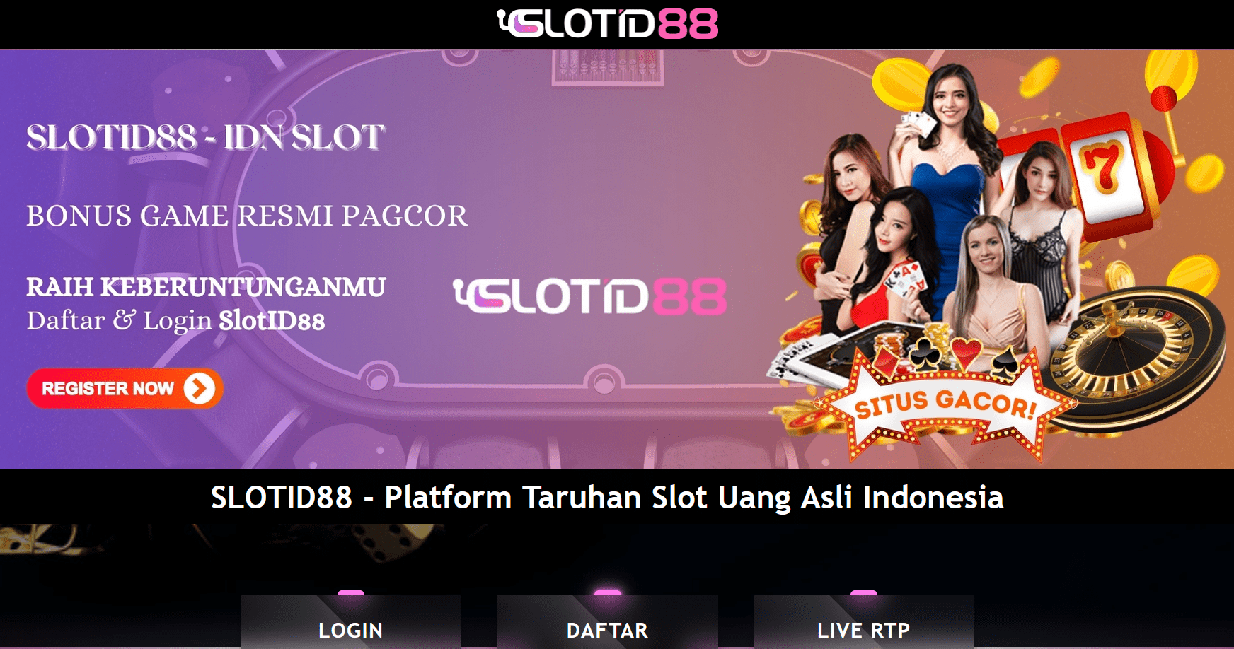 Slotid88 – Website Judi Slot Online Termudah